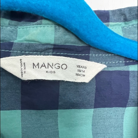 Mango boys shirt, size 13-14Y, new no tags - Picture 3 of 7